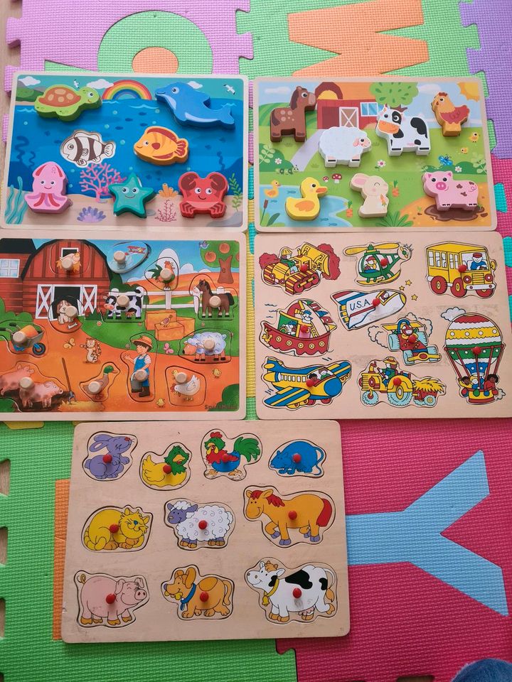 Kinder puzzle in Brunsbuettel