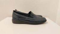 Leder-Slipper Blau, Gr. 36, Top Zustand Bayern - Friedberg Vorschau