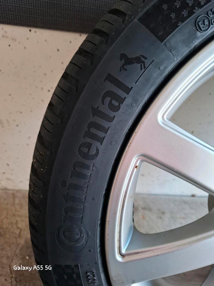 Audi A4 B5 17 Zoll Felge mit Continental Ganzjahresreifen NEU in Braunschweig