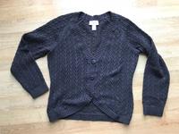 ANN TAYLOR LOFT CARDIGAN SCHWARZ AUSGEFALLENES STRICKMUSTER GR M Aachen - Aachen-Mitte Vorschau