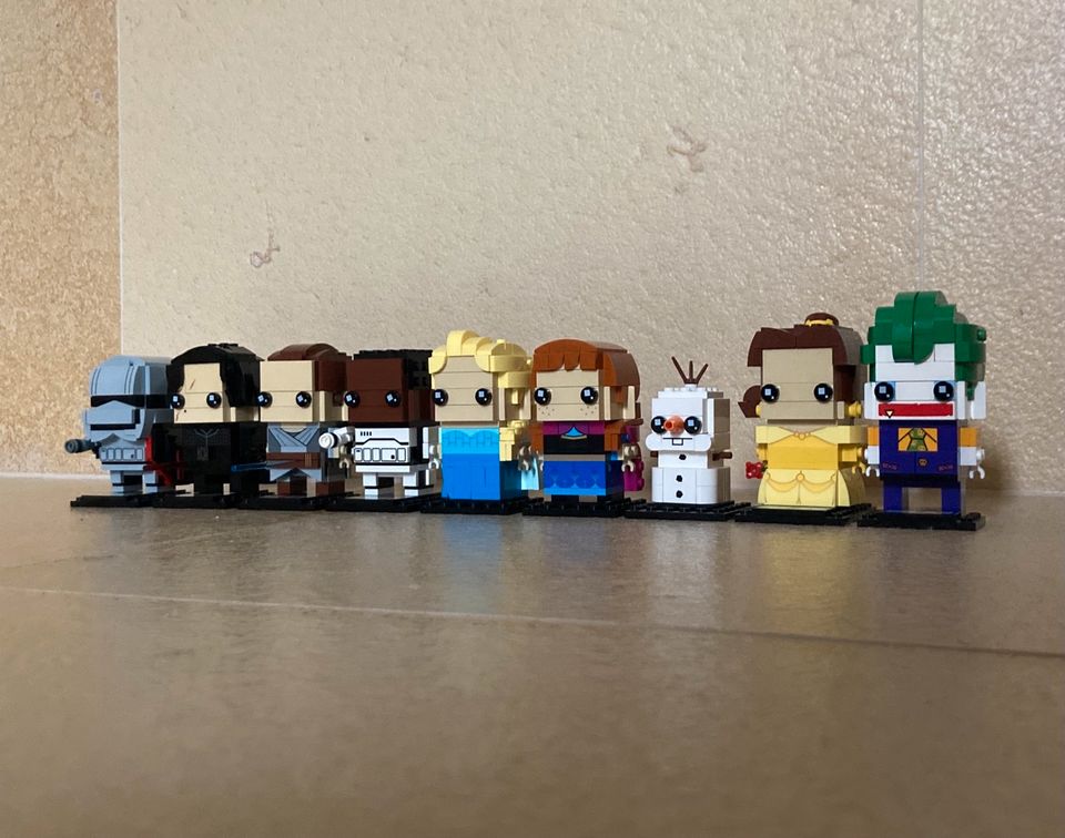 LEGO BrickHeadz Konvolut (8 Sets, 9 BrickHeadz) in Cremlingen