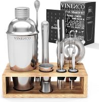 Vinenco Cocktail Shaker Set mit Ständer Cocktailshaker Messbecher Baden-Württemberg - Birkenfeld Vorschau