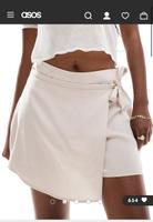 Skort beige Asos Design Hosenrock Berlin - Lichtenberg Vorschau