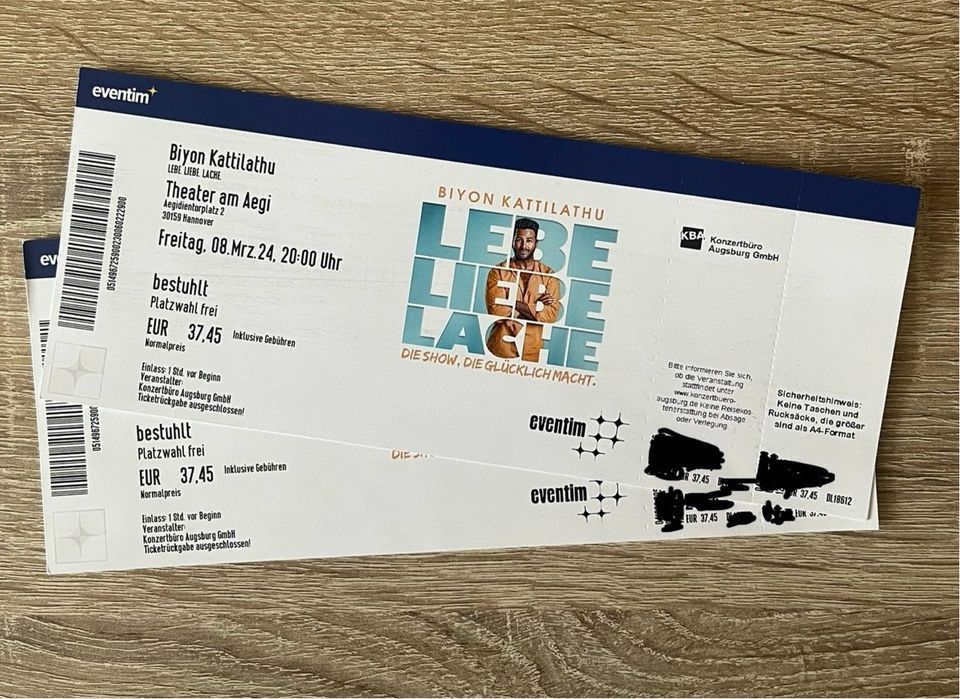Biyon Kattilathu: 2 Tickets Show in Hannover, 18.06.24, 20:00 in Stadthagen
