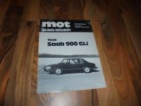 Saab 900 GLi Prospekt Sonderdruck der Auto Zeitschrift MOT 4/1981 Niedersachsen - Göttingen Vorschau