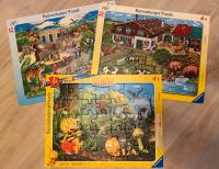 3× Ravensburger Kinder Puzzle Tierfamilien, Besuch im Zoo, Maya Rheinland-Pfalz - Katzenelnbogen Vorschau