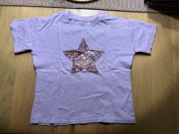 T-Shirt - Next - Größe 122 - Flieder - Shirt - Pailletten Stern Niedersachsen - Dörpen Vorschau