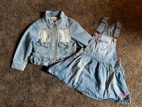 Jeans Set latzkleid und leichte Jacke Größe 98 Niedersachsen - Kirchlinteln Vorschau