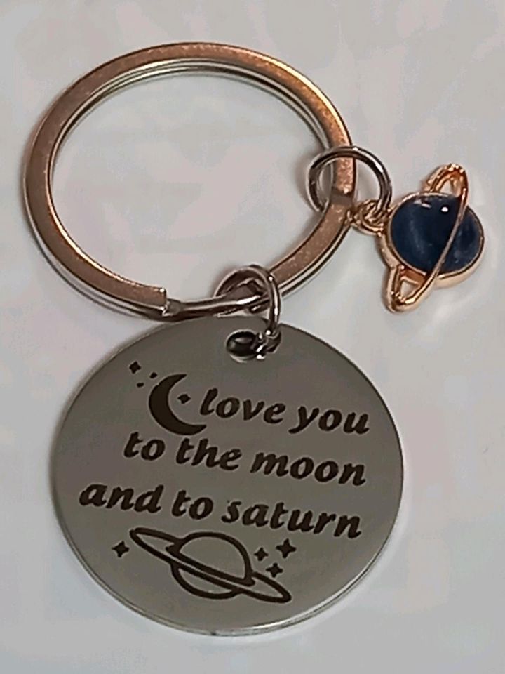 Love you to the moon and to saturn  Taylor Swift Keyring in Kassel