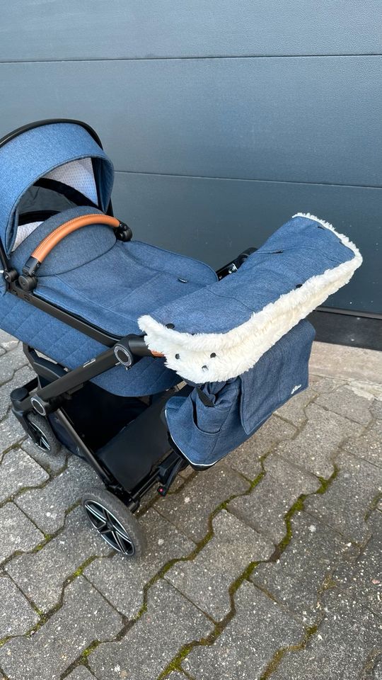 ‼️TOP wie Neu‼️ Hartan Viva GTR Blau Kinderwagen Set Buggy in Florstadt