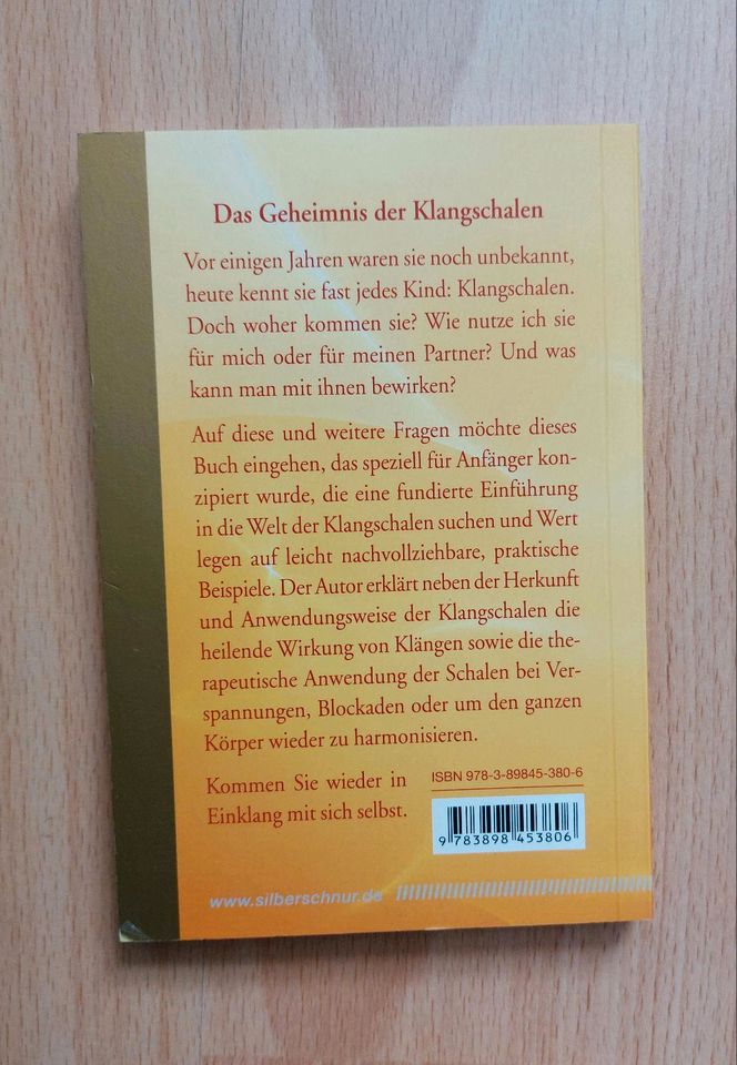 Horst Oberle  Die kraft der Klangschalen Buch in Zossen