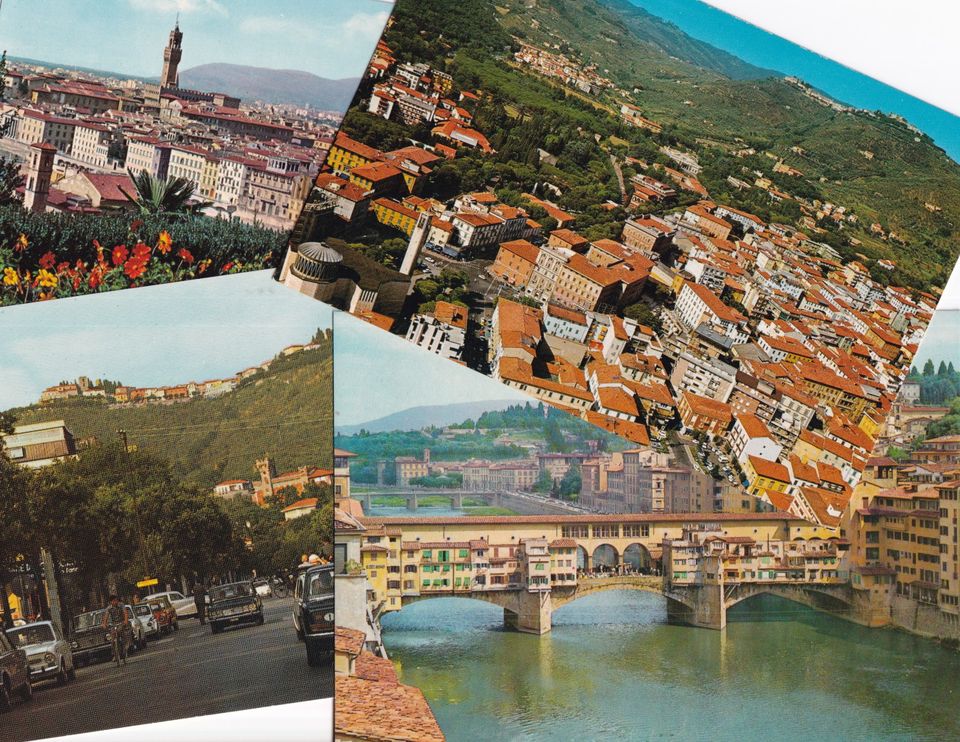 Toskana Urlaub 1982 Prospekte und Postkarten vintage in Rieseby