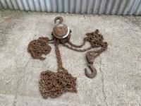 DDR Flaschenzug Kettenzug Laufkatze Hebezug Aufzug 1Tonne Sachsen-Anhalt - Allstedt Vorschau