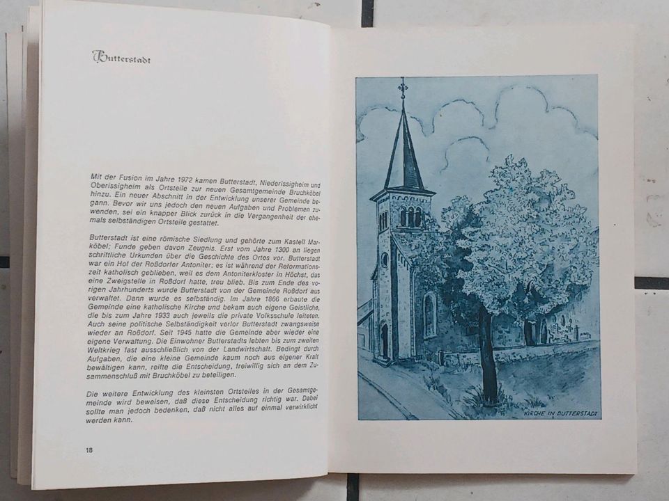 Antiquarisches Buch von 1973 "Ein Wegweiser für BRUCHKÖBEL" in Edewecht