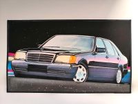 Mercedes Benz W140 s-klasse S500 selbstgemaltes Bild Niedersachsen - Friesoythe Vorschau