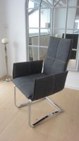 Toller Stuhl Sessel Schreibtschstuhl Sessel Lounge Sessel grau *B Hessen - Mörfelden-Walldorf Vorschau