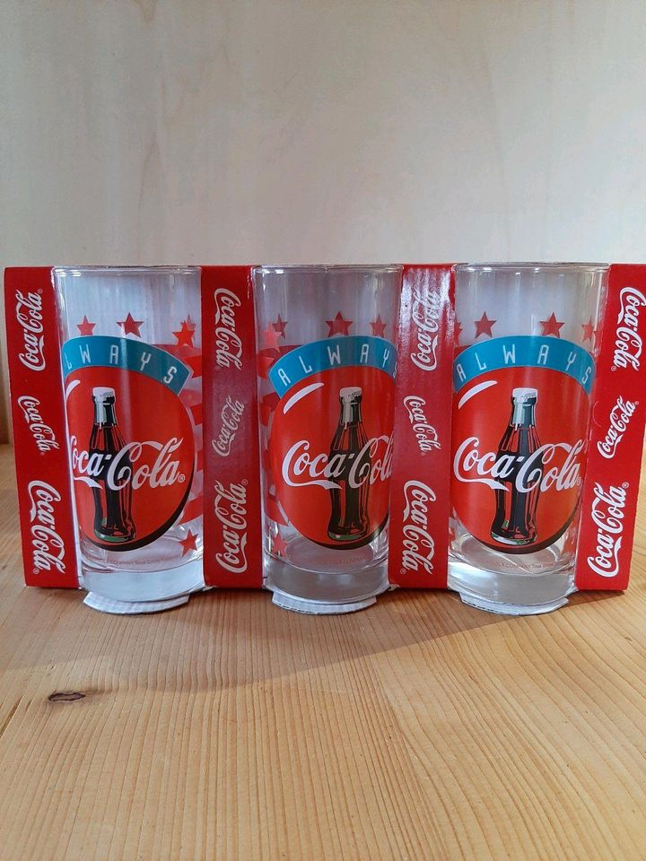 Coca-Cola Gläser / Tassen - Raritäten, Sammlerstücke in Homberg