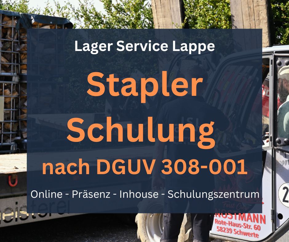 1 Tag Staplerschein E-Learning & Präsenzseminare deutschlandweit Staplerschulung Gabelstaplerschein Gabelstaplerschulung Flurförderzeugschein Schubmaststaplerschein Teleskopstaplerschein UVV in Witten