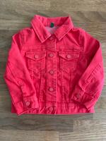 Neuwertig - Benetton Jeans-Jacke rot Hessen - Großkrotzenburg Vorschau