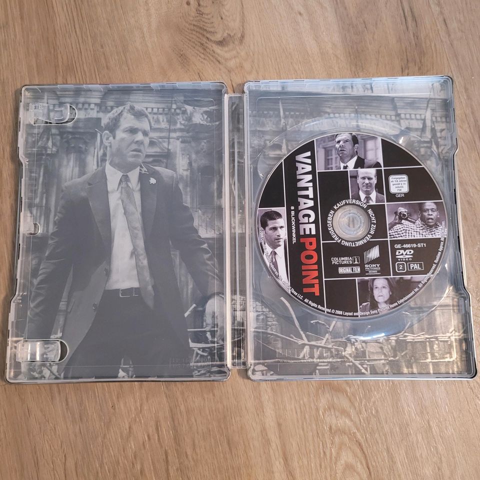 8 Blickwinkel Steelbook DVD in Hamburg