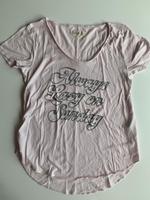 Hollister T Shirt V neck rosa Always Lazy on Sundays S Düsseldorf - Eller Vorschau