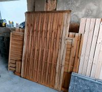 3 Abschnitte Zaunelemente Sichtschutz Elemente Zaun aus Holz Nordrhein-Westfalen - Altenbeken Vorschau