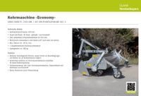Kehrmaschine »Economy« ARBEITSBREITE: 2300 MM Bayern - Hollfeld Vorschau