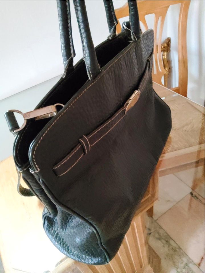 Große Leder-Tasche (Bogner) in München