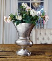 Vase Pokalvase Blumenvase Aluminium Silber NEU & OVP 37 cm Nordrhein-Westfalen - Niederkrüchten Vorschau