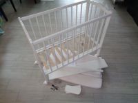 Baby Beistellbett 2in1 PLUS - Holzfarbe Weiss Baden-Württemberg - Königsbach-Stein  Vorschau