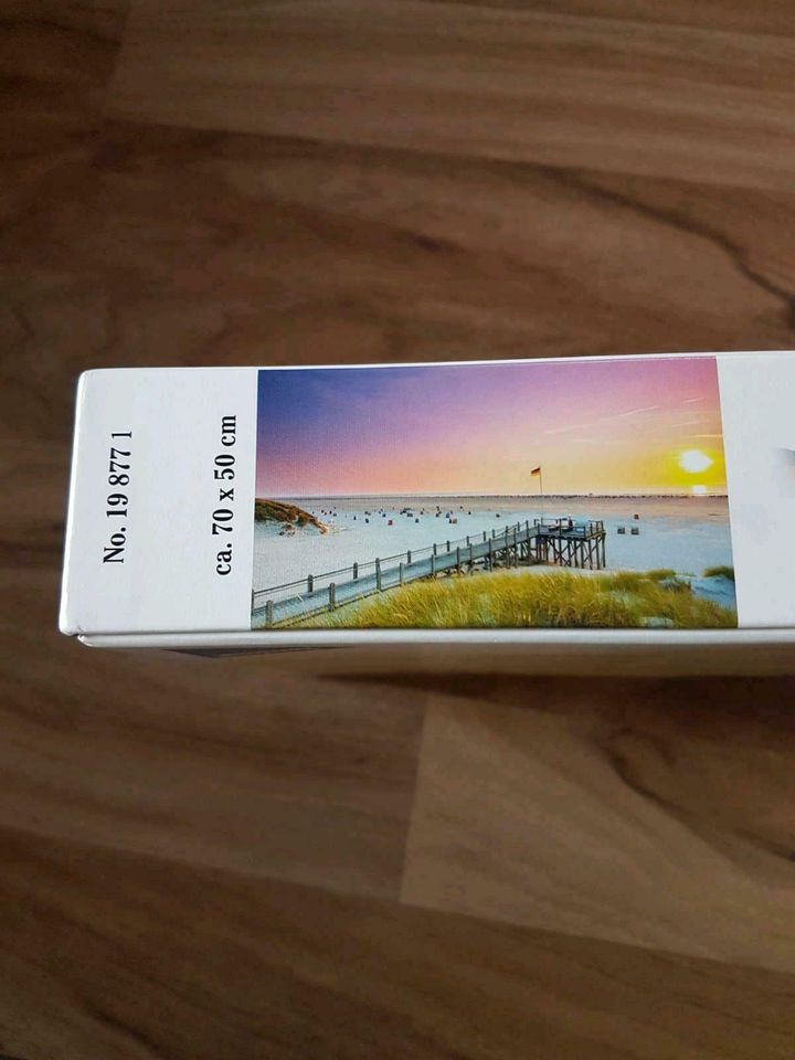 Puzzle "Sonnenuntergang über Amrum" in Edewecht