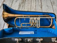 A/B Konzert Trompete aus Goldmessing mit Silbergarnitur Bayern - Gablingen Vorschau