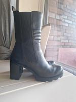 Echtleder-Stiefel von Marco Tozzi *sehrgut*liebhaber*herbst*leder Hamburg-Nord - Hamburg Barmbek Vorschau