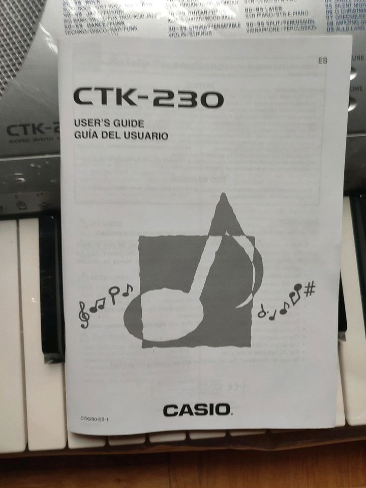 Keyboard, Casio CTK-230, in OVP, Klavier in Freiburg im Breisgau