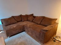 Eck-Sofa/Couch mit Hocker und Kissen zu verkaufen Hamburg-Nord - Hamburg Winterhude Vorschau