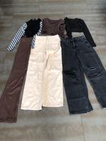 Shein XS Jeans und Shirts Set mom fitted Komplettset Bayern - Zeil Vorschau