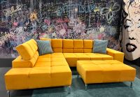 Sofa Couch Wohnlandschaft Ausstellungsstück mit Hocker Niedersachsen - Delmenhorst Vorschau