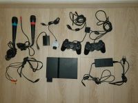 Playstation 2 slim mit 17 Spielen + extra Zubehör Sachsen - Dahlen Vorschau