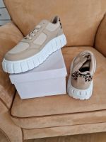 Damen Sneaker, beige-leo, Gr. 40, Neu Nordrhein-Westfalen - Frechen Vorschau