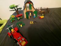 Playmobil Bauernhof 4066 Tiere Bulldog Traktor  Pferd Set Spielen Bayern - Moorenweis Vorschau