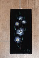 Samt-Bild auf Platte - Blütenzweig, evtl. Orchidee Bayern - Sulzbach-Rosenberg Vorschau