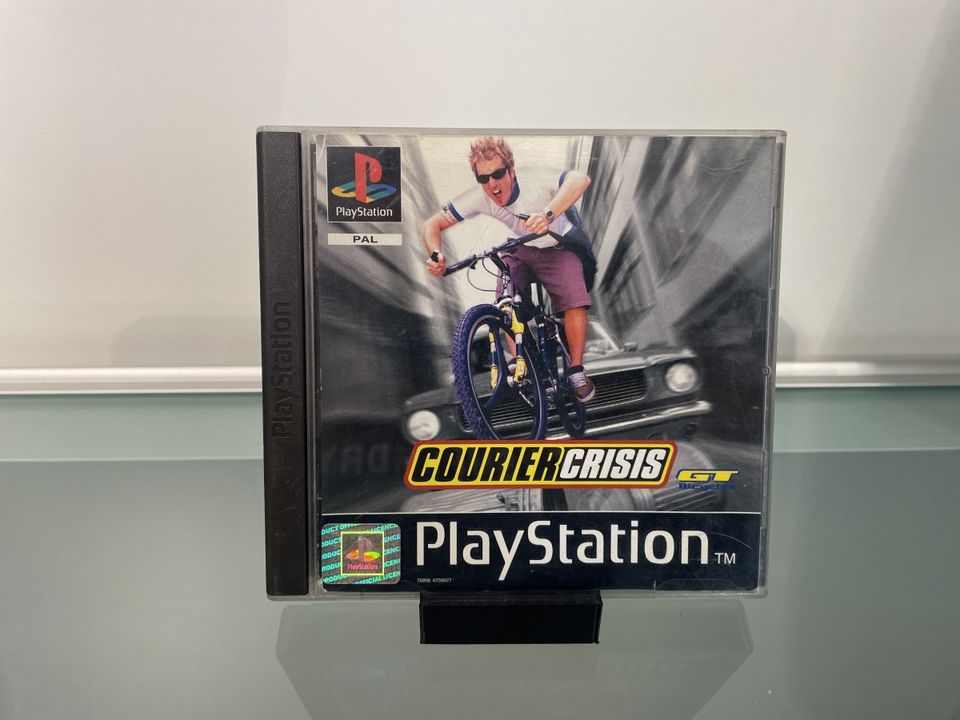 PS1 Playsation 1 Spiel Game - Courier Crisis in Vohenstrauß