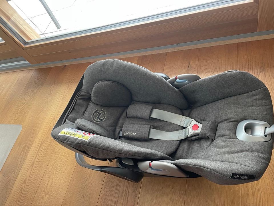 Babyschale Cybex Cloud Z-I-Size Plus Soho Grey in Eching (Kr Freising)