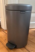 Brabantia Mülleimer Treteimer metallic grau anthrazit 10-12 Liter Niedersachsen - Braunschweig Vorschau