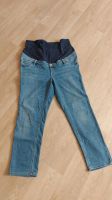 H&M MAMA Slim Straight High Ankle Jeans Gr. L Brandenburg - Mahlow Vorschau