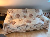 NEU Seestern Überwurf Sofa Couch 210x280 beige Muscheln maritim Bayern - Kissing Vorschau