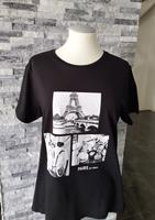Gr. L 42 44 Damen Bluse Jersey 100% Baumwolle schwarz T-Shirt Baden-Württemberg - Crailsheim Vorschau