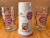 3 Sammelkrüge Bierkrüge FC Bayern München Bayern - Konradsreuth Vorschau