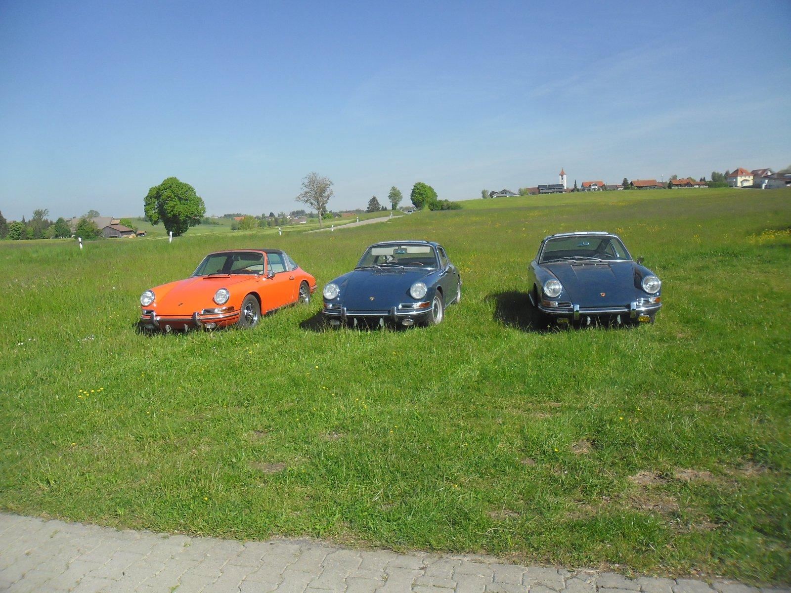 Abbildung des Autos 3x Porsche 912 SWB resta…