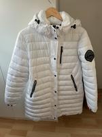Superdry Mantel Größe 44 in weiß Essen - Essen-Borbeck Vorschau